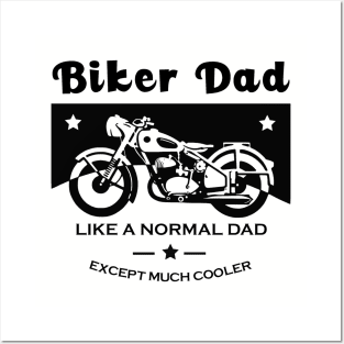 Biker Dad Posters and Art